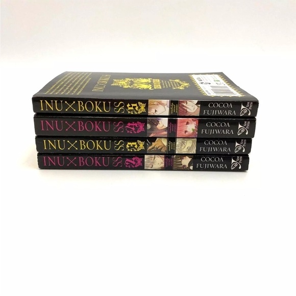 Inu X Boku SS, Vol. 2 - 5 by Cocoa Fujiwara, English Manga Lot of 4. Rare. - Picture 2 of 4